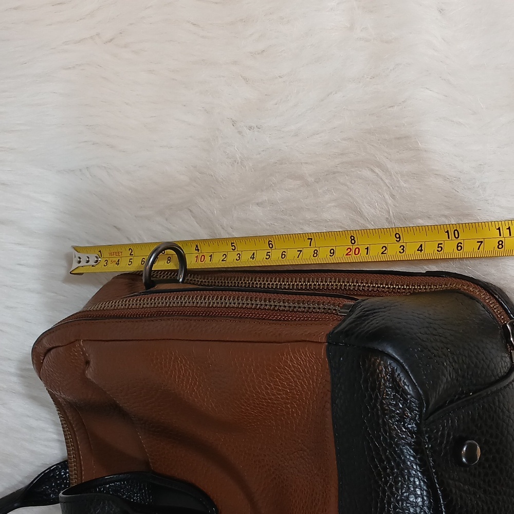Coach Hamilton Brown Leather Double Zip  Men's Briefcase/ Shoulder Bag - Picture 16 of 16